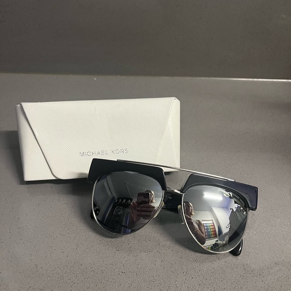 Michael Kors Geometric Milan Sunglasses MK2075 30051U 57